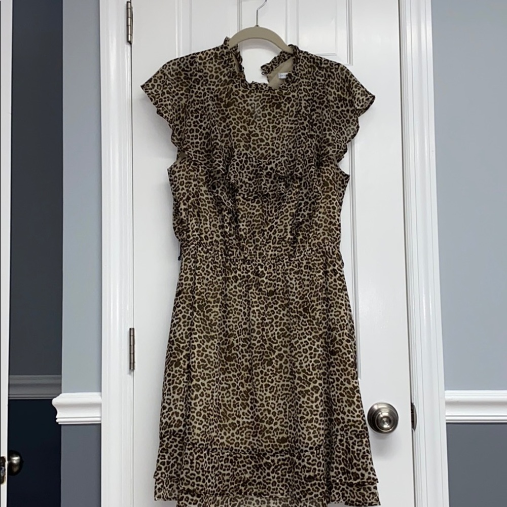 New York and Company cheetah dress